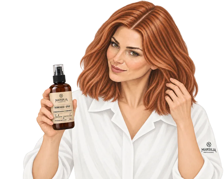 THERMO MASK-SPRAY Marsilia — несмываемый уход перед укладкой